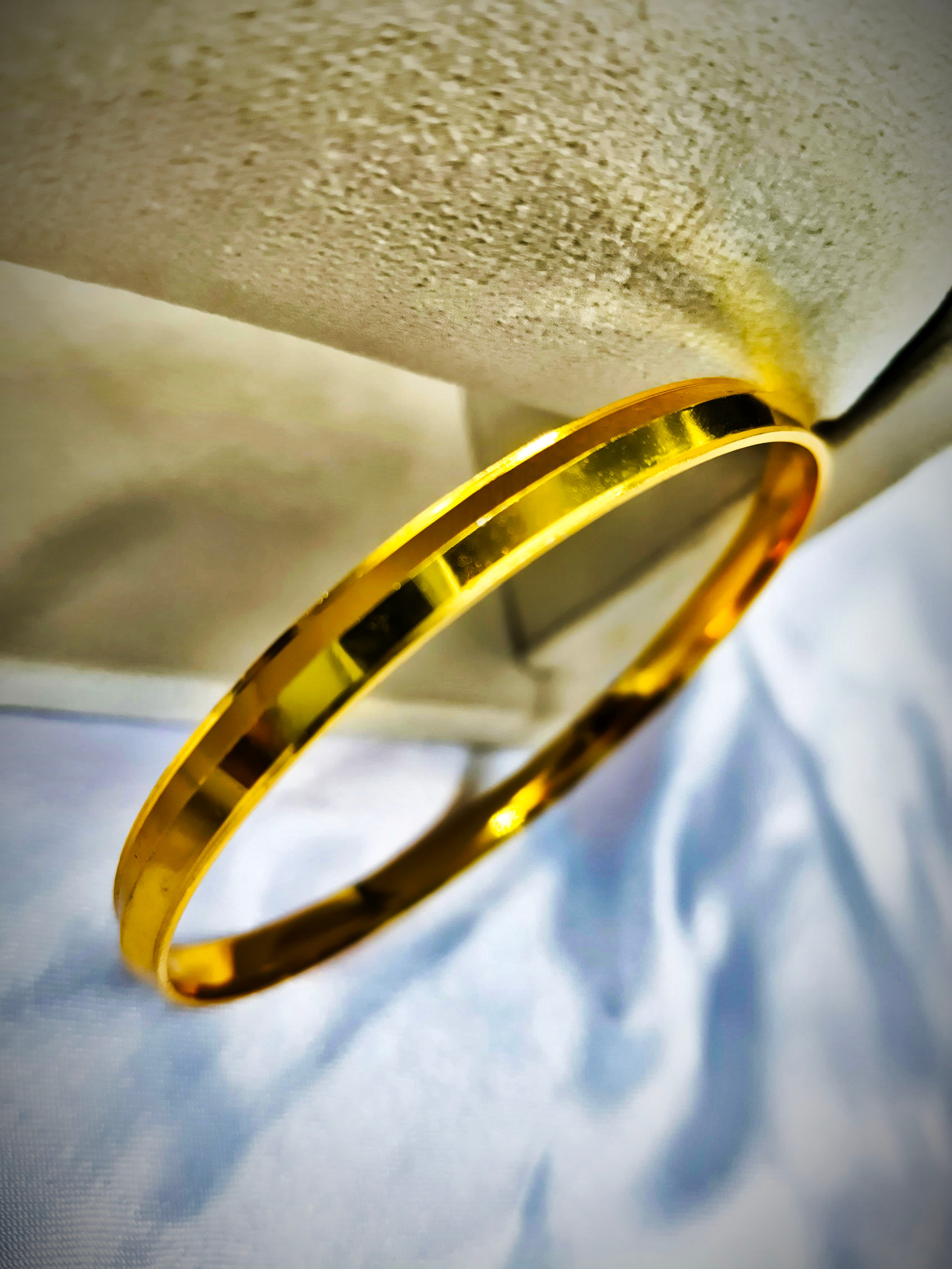 Gold plated men's kada