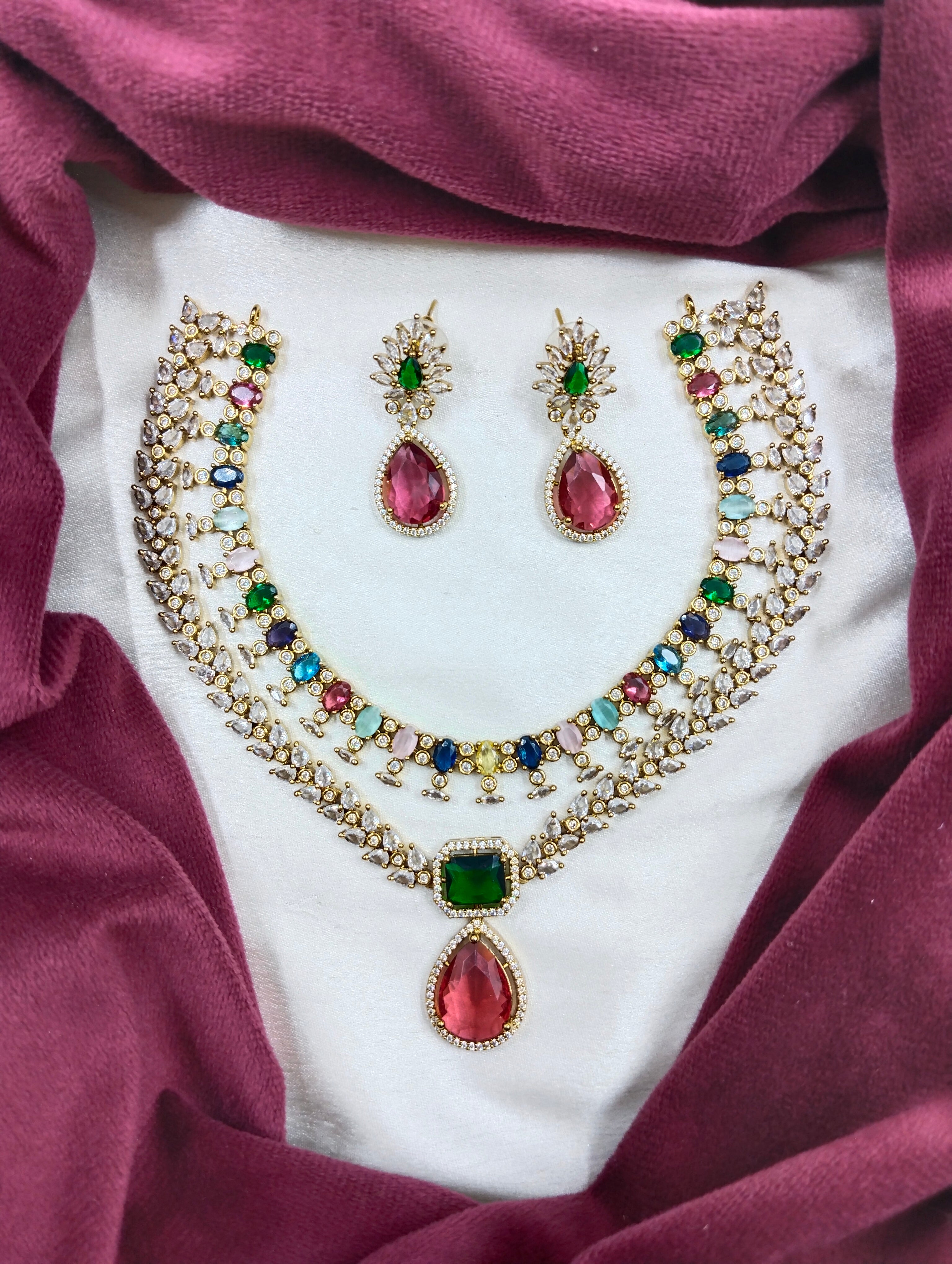 Ad jewellery duo necklace