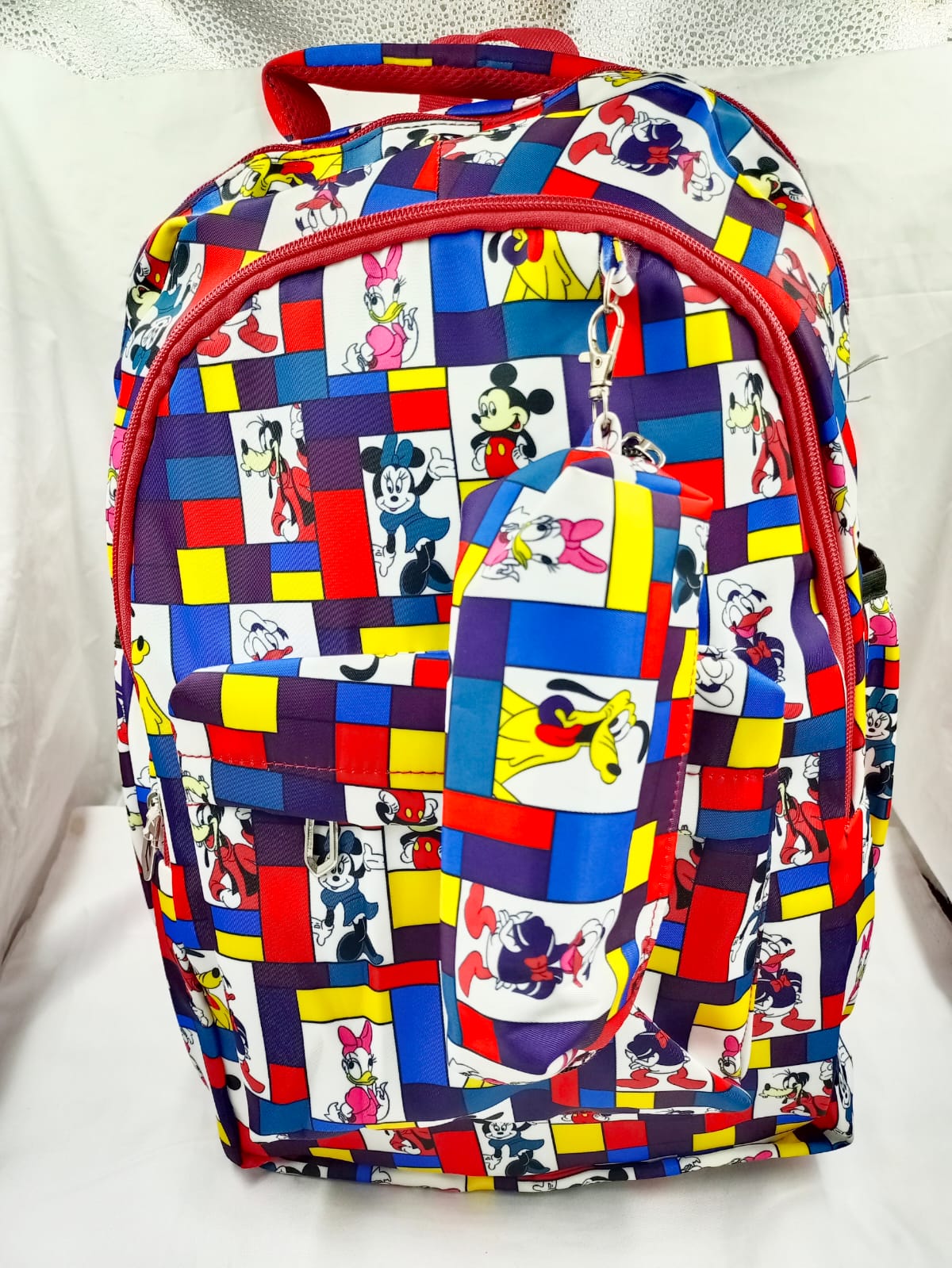 Red Design Backpack