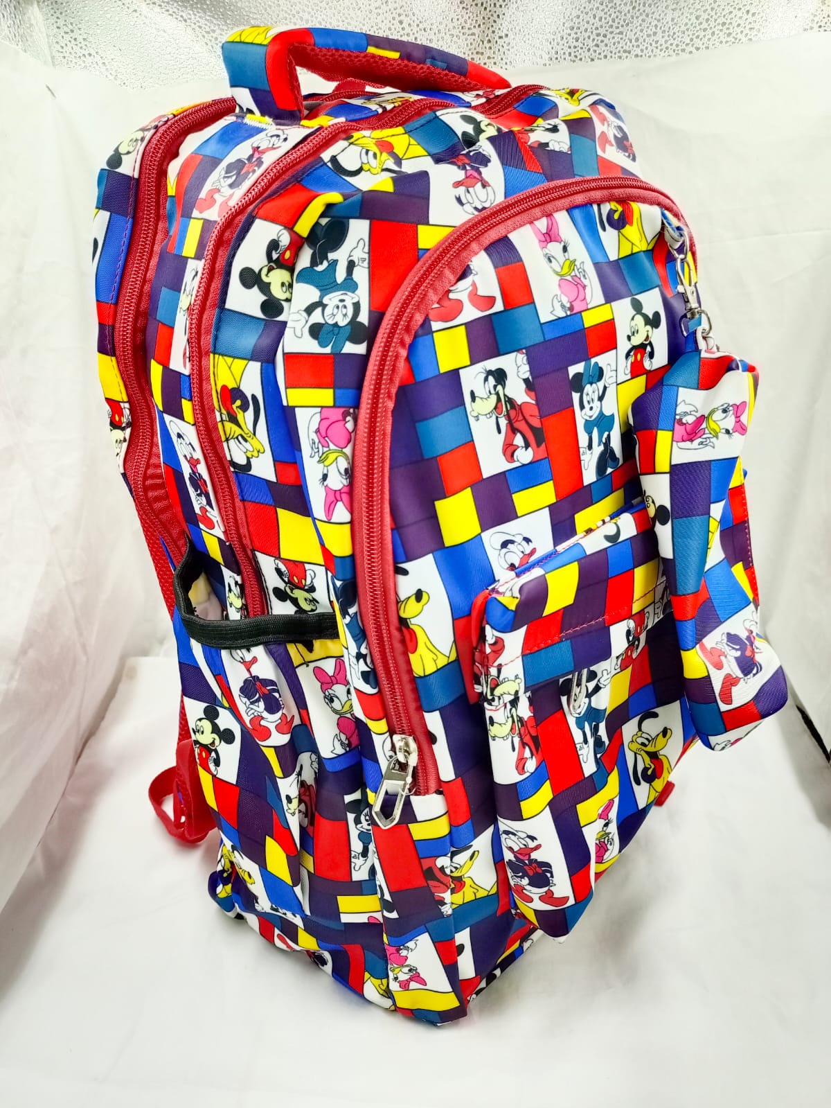 Red Design Backpack