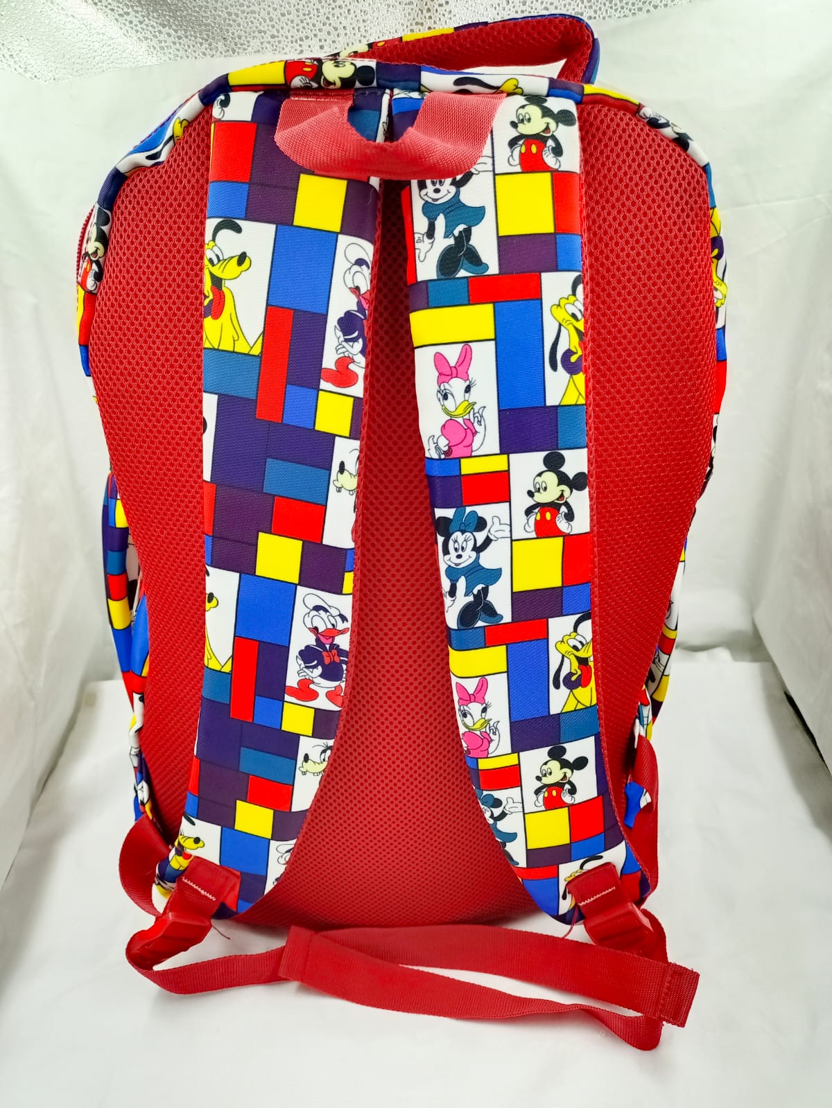 Red Design Backpack